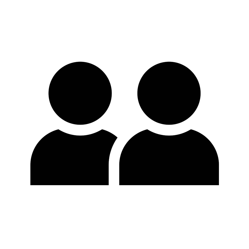 Icon von 2 Personen
