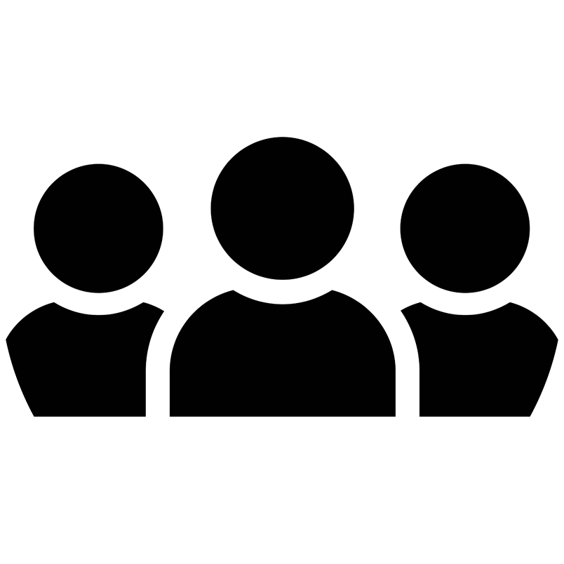 Icon von 3 Personen